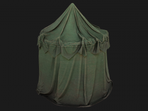 Green Army Military Tent Modelo 3D