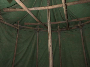 Green Army Military Tent 3D Model