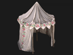 Fair Ukrainian Tent Market Stalls Modello 3D