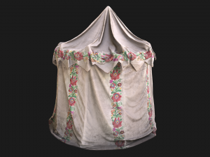 Fair Ukrainian Tent Market Stalls Modello 3D
