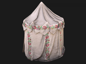 Fair Ukrainian Tent Market Stalls Modello 3D