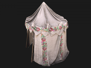 Fair Ukrainian Tent Market Stalls Modello 3D
