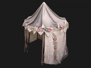 Fair Ukrainian Tent Market Stalls Modello 3D