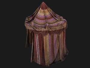 Fair Tent Market Stall Model 3D