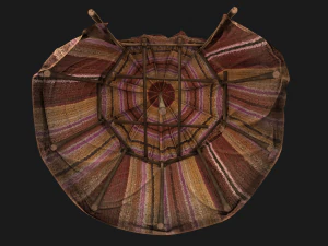 Fair Tent Market Stall 3D Model