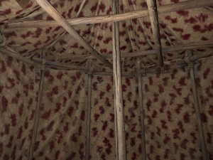 Ancient Tent Market Stall 3D Model