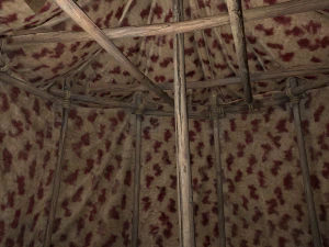 Ancient Tent Market Stall 3D Model