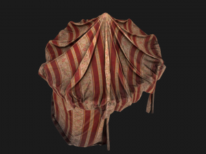 Medieval Fair Tent Market Stall 3D Model