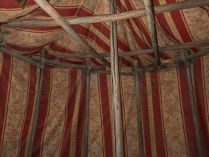 Medieval Fair Tent Market Stall 3D Model