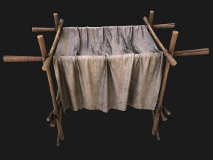 Medieval Market Stalls Tent Pack 3D Model