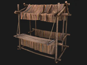 Street Market Stalls Tent Pack 3D Model