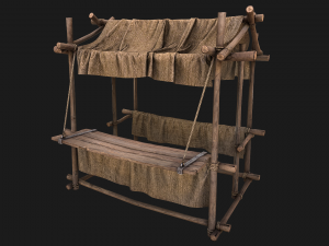 Street Market Stalls Tent Pack 3D Модель