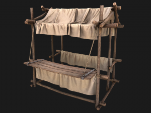 Street Market Stalls Tent Pack 3D Модель