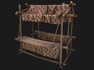 Street Market Stalls Tent Pack 3D Model