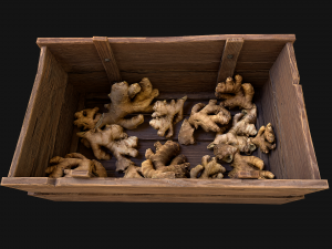 Crate Ginger Box Crate Stand Modèle 3D