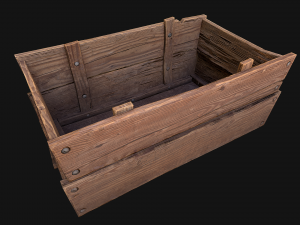 Crate Ginger Box Crate Stand Modèle 3D