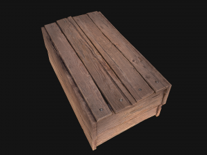 Crate Ginger Box Crate Stand Modèle 3D