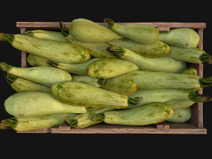 Crate Marrows Box Stand 3D Model