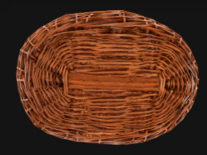 Wicker Basket 3D Model
