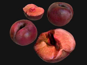 buah plum Model 3D