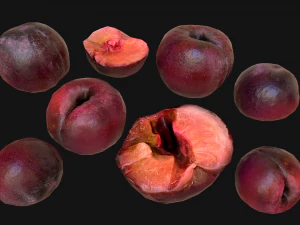 Plums 3D Model