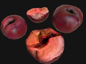 Plums 3D Model