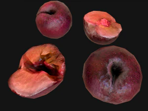 Plums 3D Model
