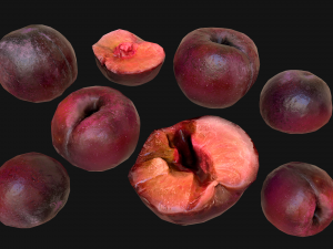 Plums Crate Stand Box 3D Model
