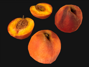 Peach 3Dモデル
