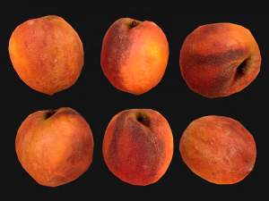 Peach 3D Model