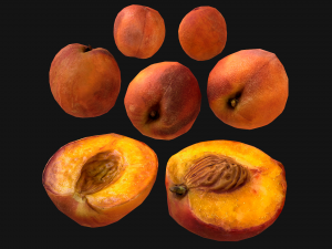 Peaches Crate Stand Box 3Dモデル