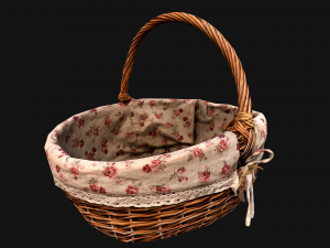 Set of Boxes of Fruits Crate Medieval 3D Model