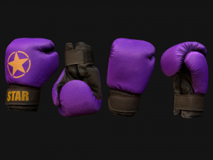Boxing Gloves Pack 3D 모델