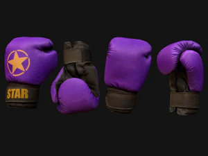 Boxing Gloves Pack 3D Model