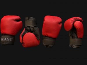 Boxing Gloves Pack 3D 모델