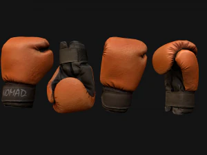 Boxing Gloves Pack 3D Model