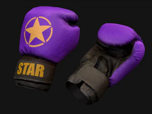 Boxing Gloves Pack 3D Model