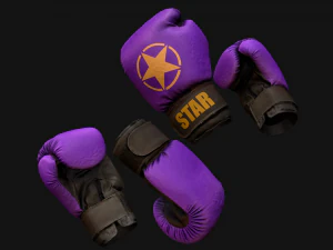 Boxing Gloves Pack 3D Model