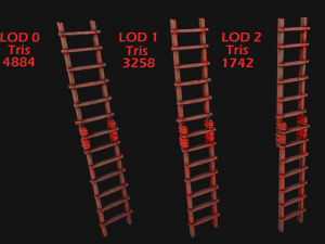 Ladder 3D Model
