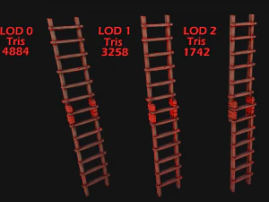 Ladder 3D Model