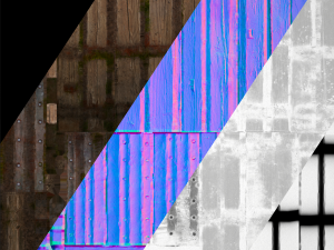 Medieval Wooden Gates Model 3D