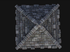 Medieval Lookout Tower 3Dモデル