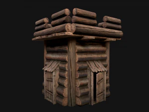 Medieval Towers Pack 3D Model
