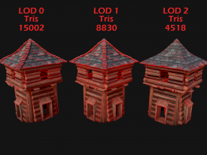 Medieval Towers Pack 3D 模型