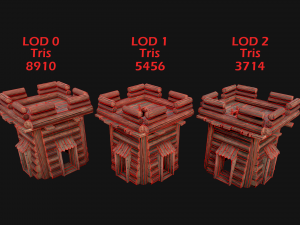 Medieval Towers Pack 3D 模型