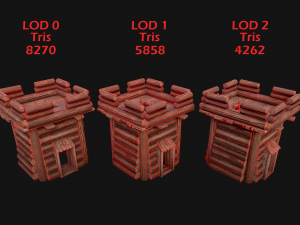 Medieval Towers Pack 3D 模型