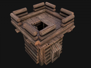 Medieval Towers Pack 3D 模型