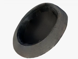 Black Hat Michael Jackson 3D Model