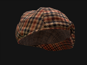 Flat Cap 3D Model