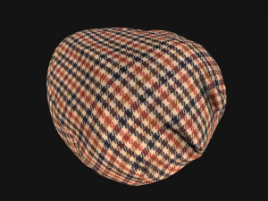 Flat Cap 3D Model